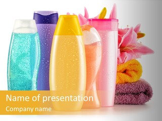 Group Pump Conditioner PowerPoint Template