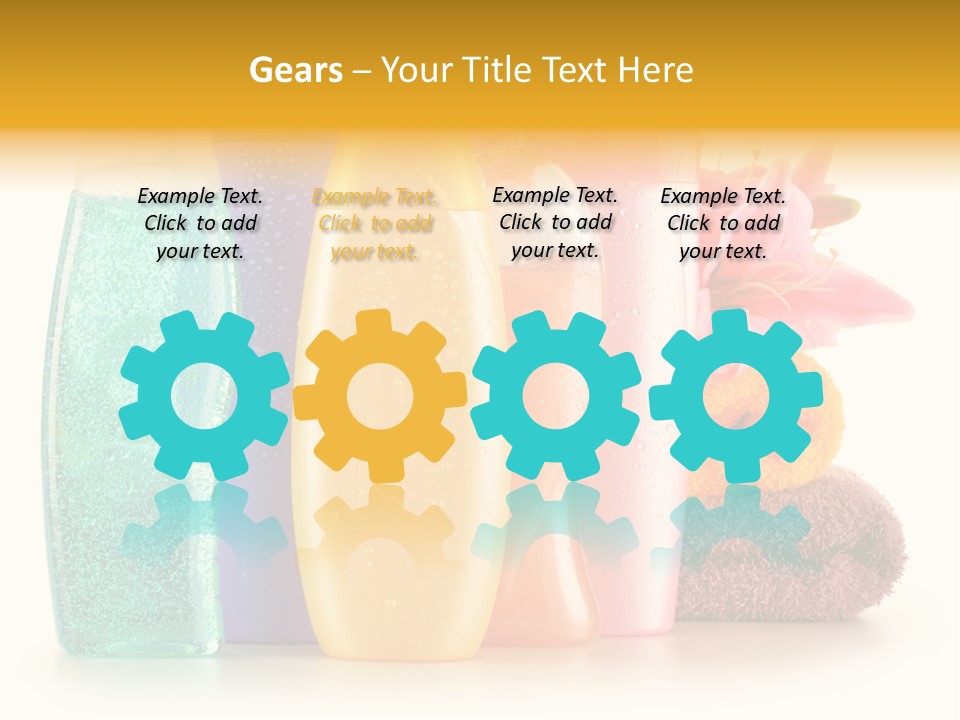 Group Pump Conditioner PowerPoint Template