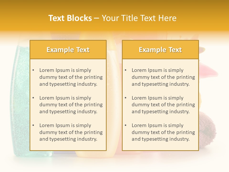 Group Pump Conditioner PowerPoint Template