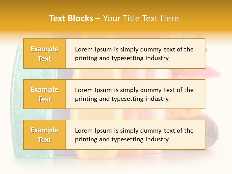 Group Pump Conditioner PowerPoint Template