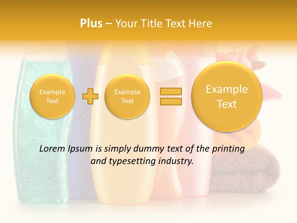 Group Pump Conditioner PowerPoint Template