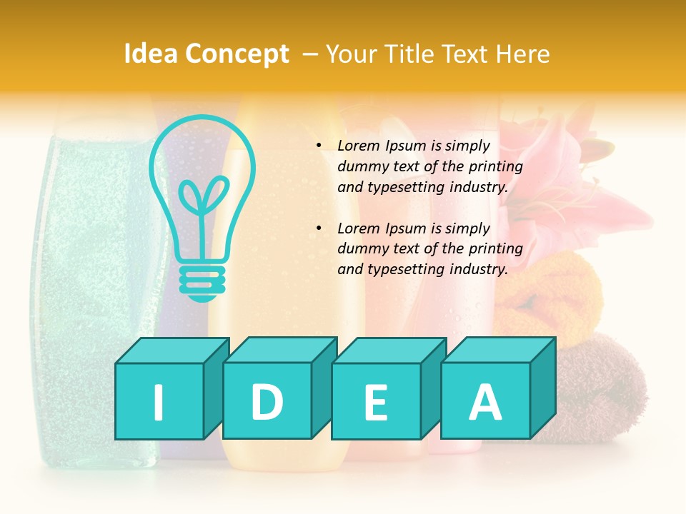 Group Pump Conditioner PowerPoint Template