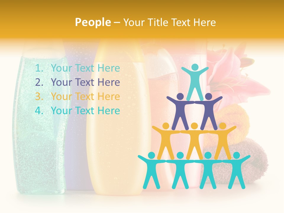 Group Pump Conditioner PowerPoint Template