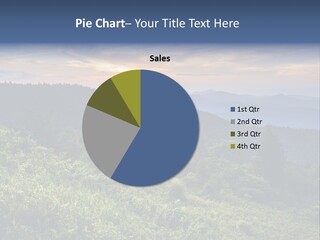 Sunrise Appalachia Scenic PowerPoint Template