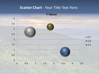 Sunrise Appalachia Scenic PowerPoint Template