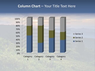 Sunrise Appalachia Scenic PowerPoint Template