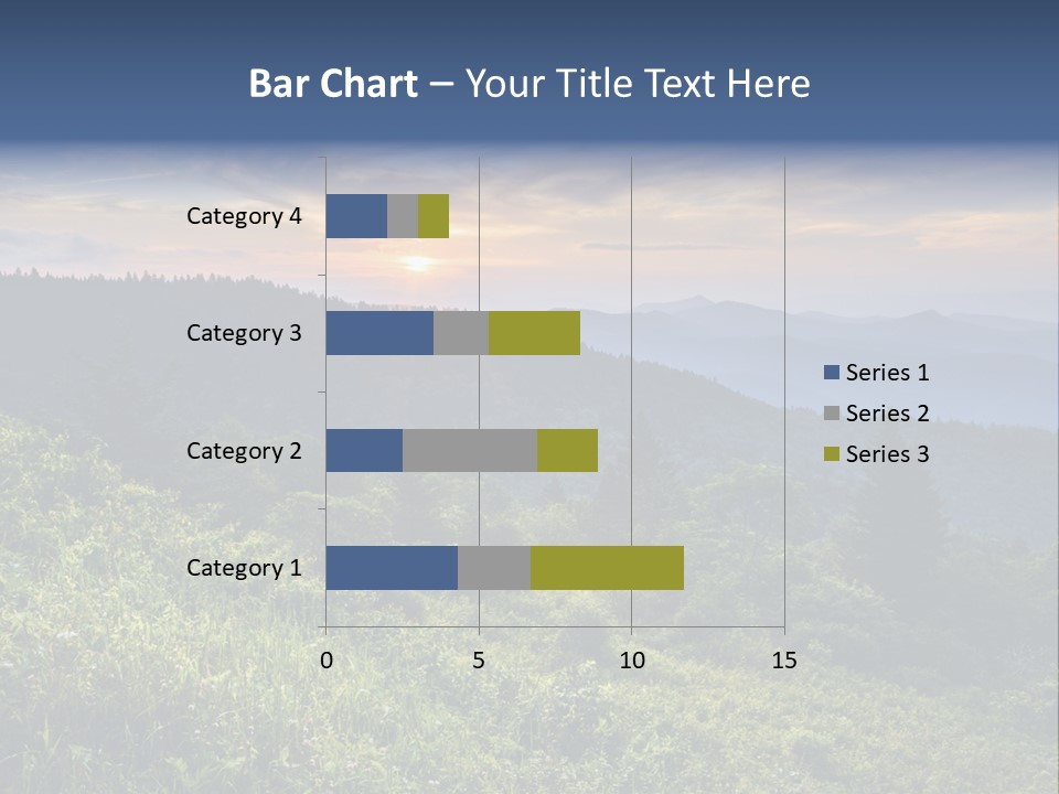 Sunrise Appalachia Scenic PowerPoint Template