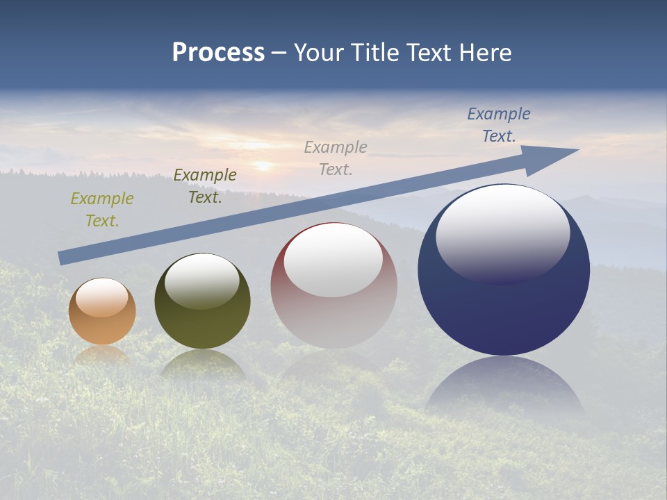 Sunrise Appalachia Scenic PowerPoint Template