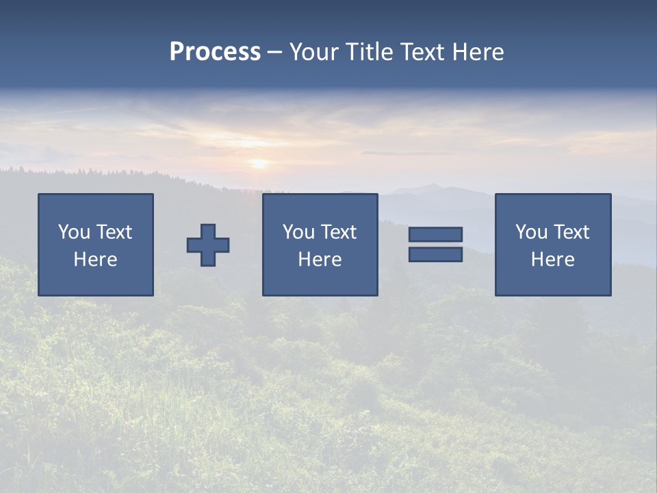 Sunrise Appalachia Scenic PowerPoint Template