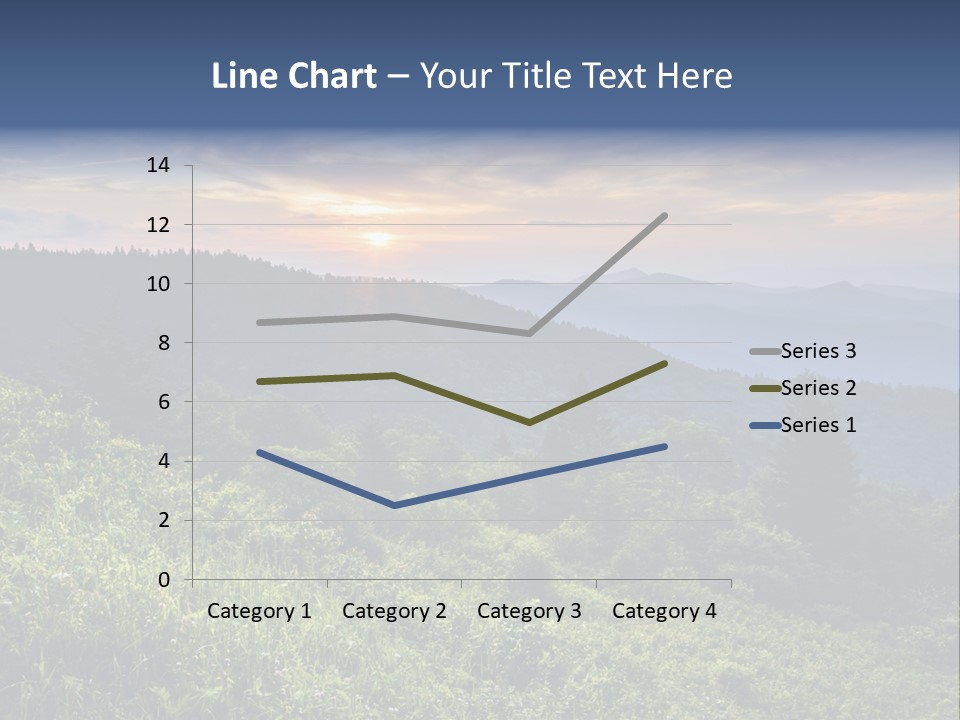 Sunrise Appalachia Scenic PowerPoint Template