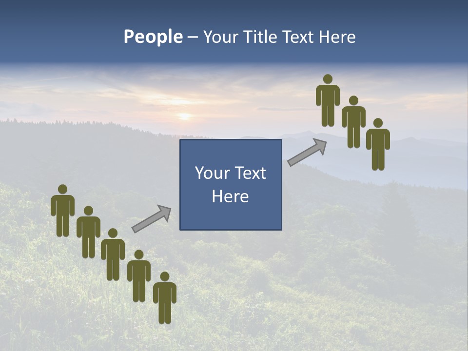 Sunrise Appalachia Scenic PowerPoint Template