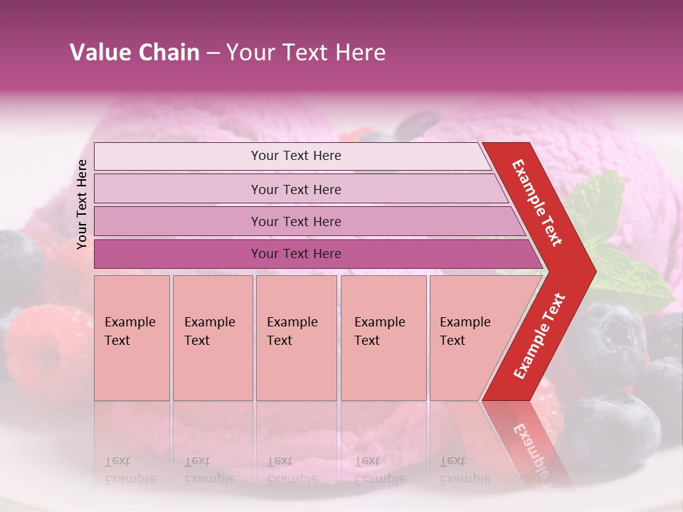 Gourmet Treat Forest Fruit PowerPoint Template