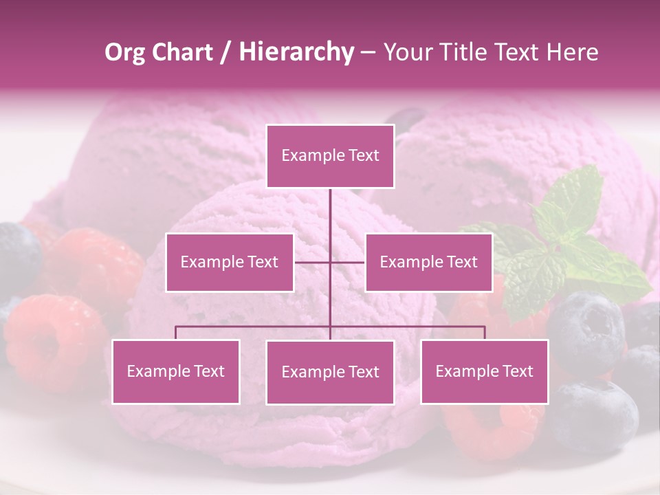 Gourmet Treat Forest Fruit PowerPoint Template
