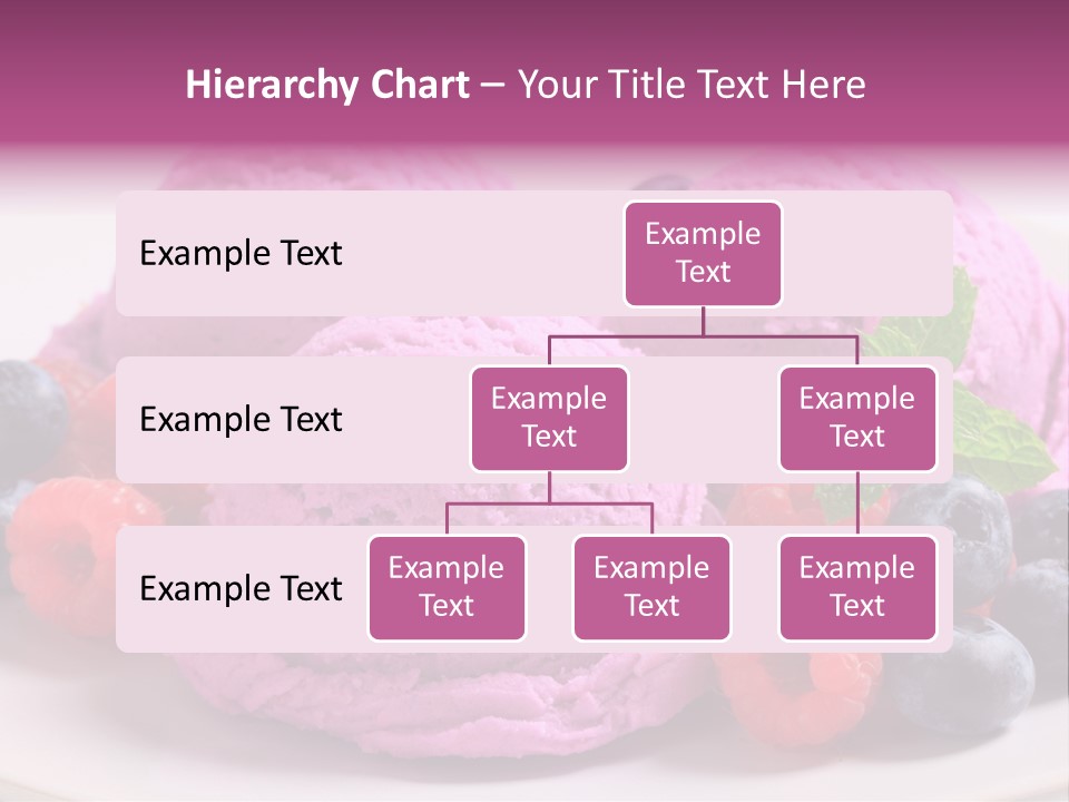 Gourmet Treat Forest Fruit PowerPoint Template