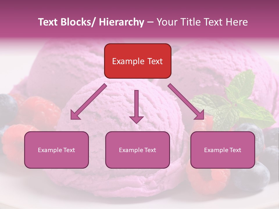 Gourmet Treat Forest Fruit PowerPoint Template