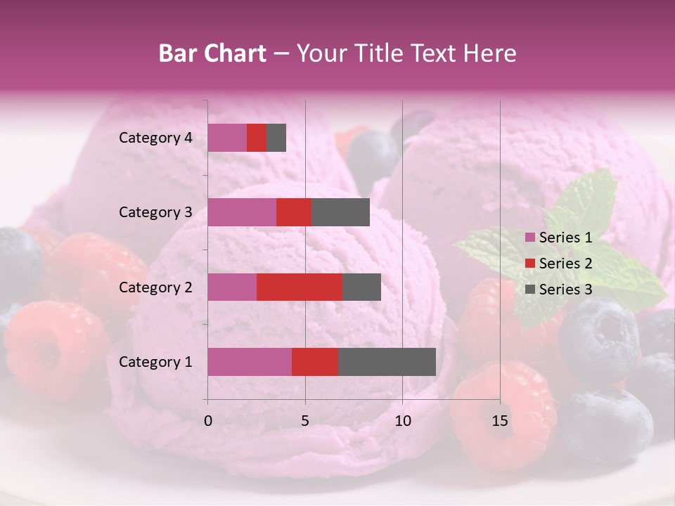 Gourmet Treat Forest Fruit PowerPoint Template