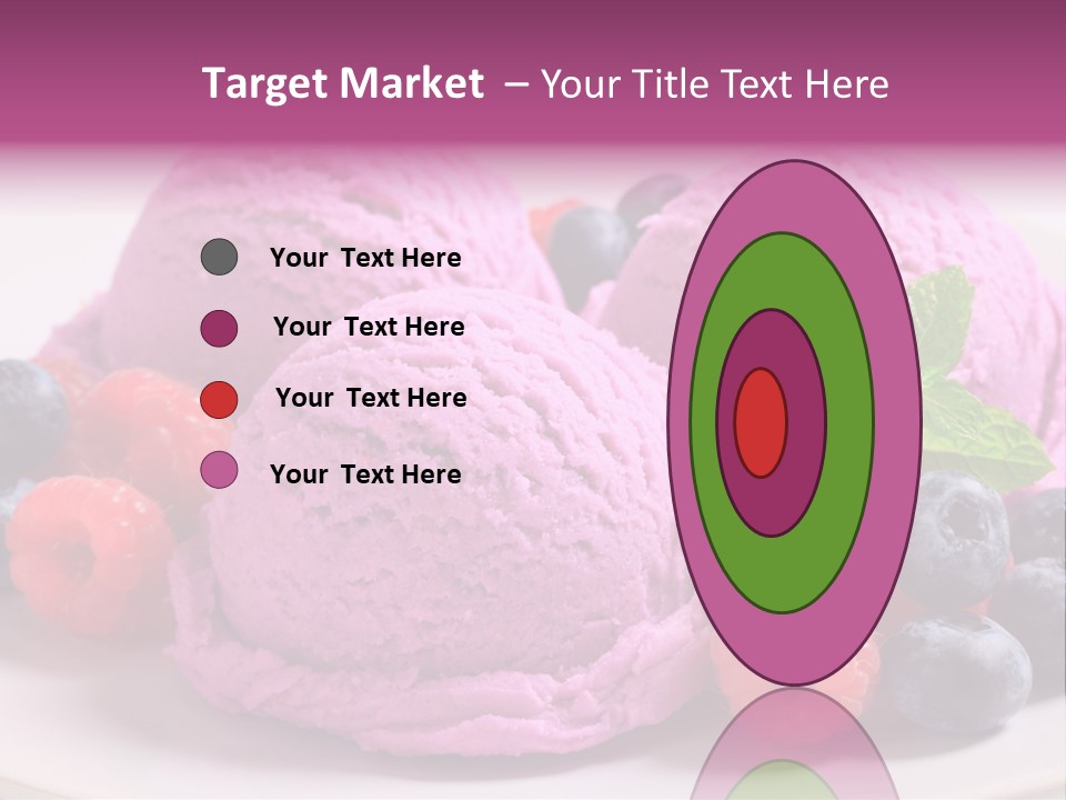 Gourmet Treat Forest Fruit PowerPoint Template