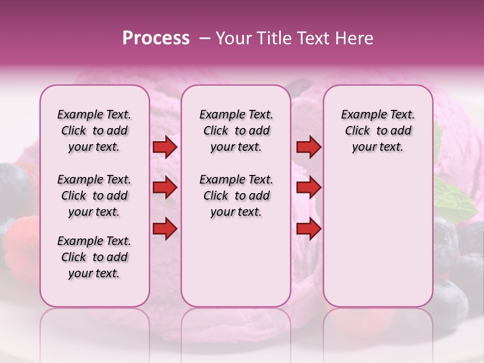 Gourmet Treat Forest Fruit PowerPoint Template