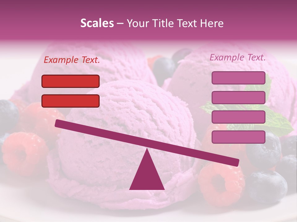 Gourmet Treat Forest Fruit PowerPoint Template