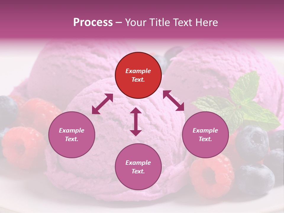 Gourmet Treat Forest Fruit PowerPoint Template
