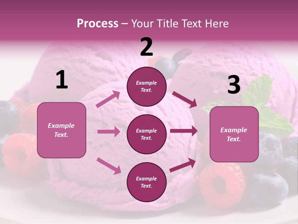 Gourmet Treat Forest Fruit PowerPoint Template