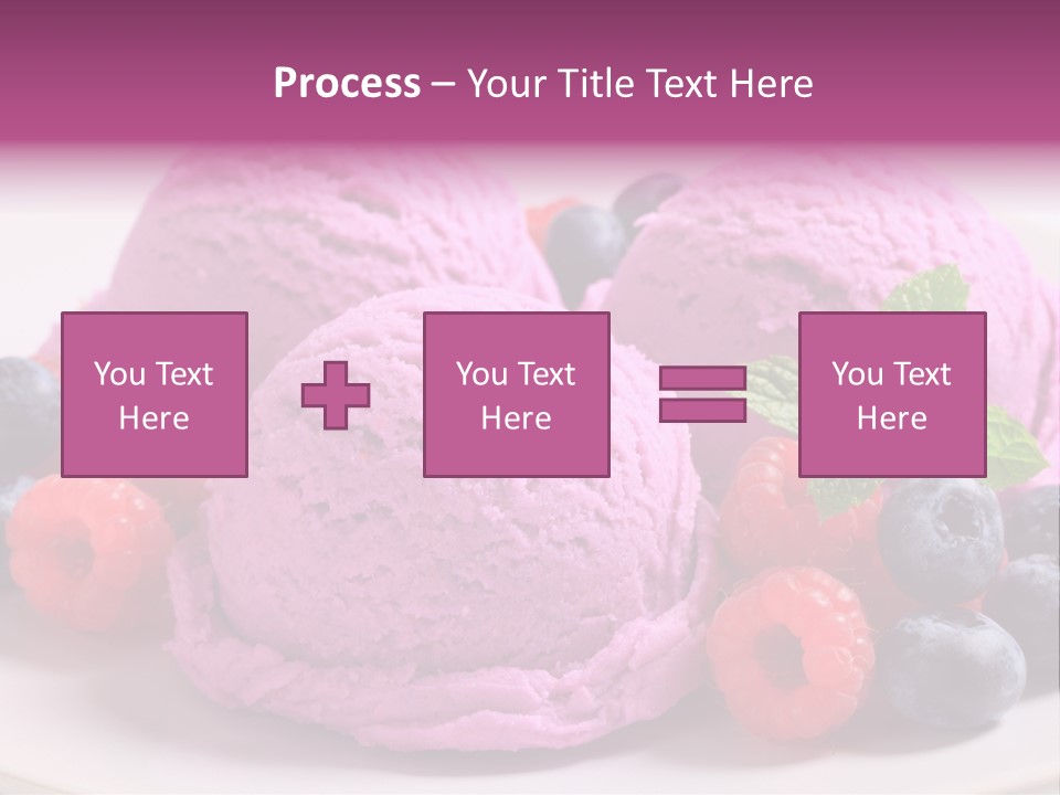 Gourmet Treat Forest Fruit PowerPoint Template