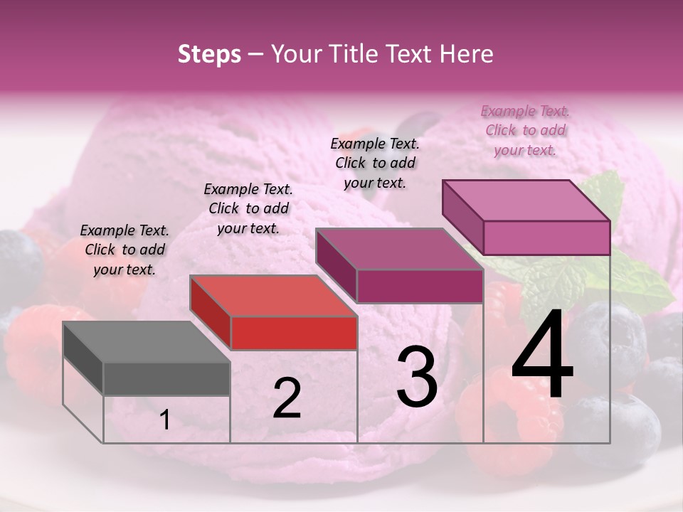 Gourmet Treat Forest Fruit PowerPoint Template