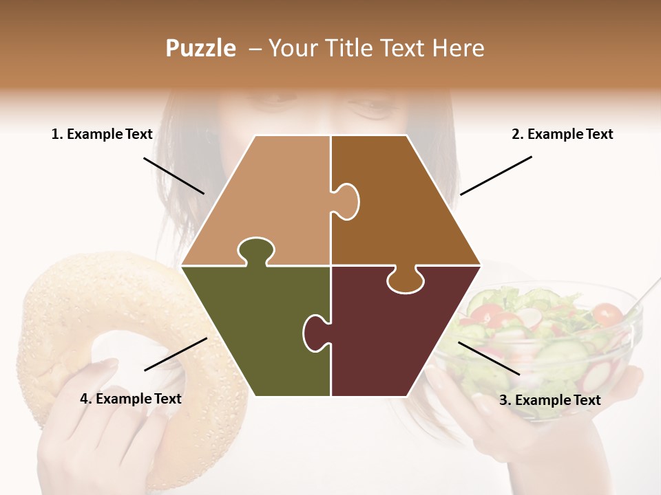 Adult Happiness Head PowerPoint Template