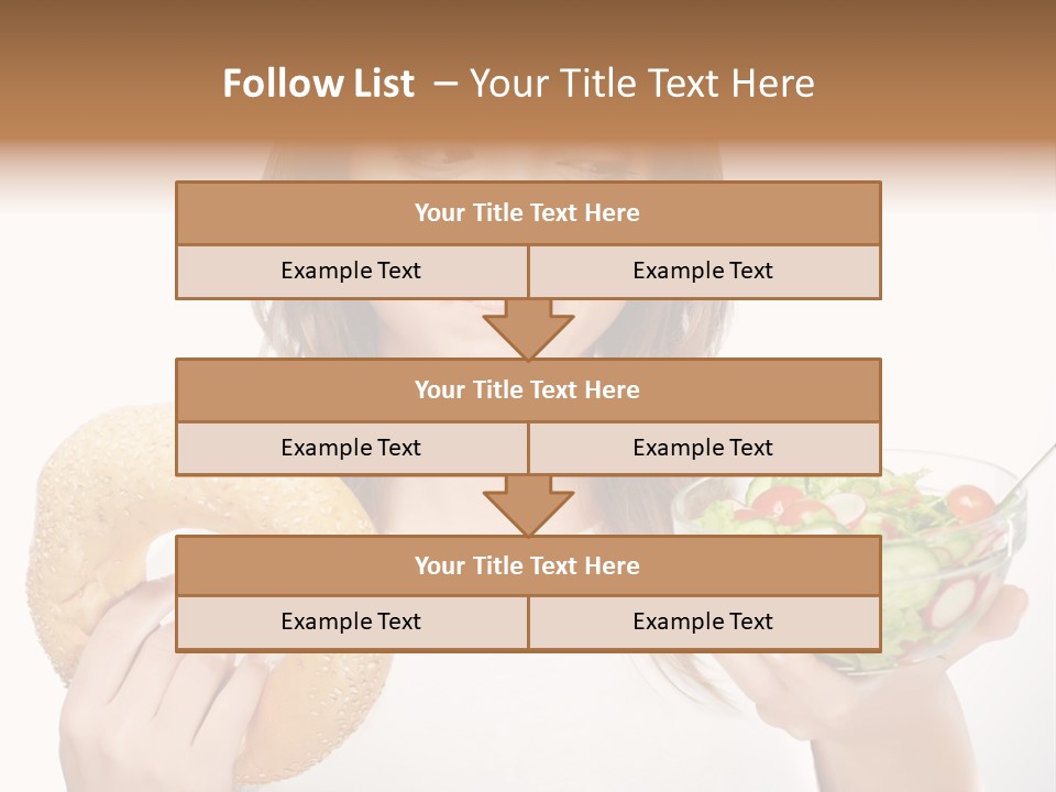 Adult Happiness Head PowerPoint Template