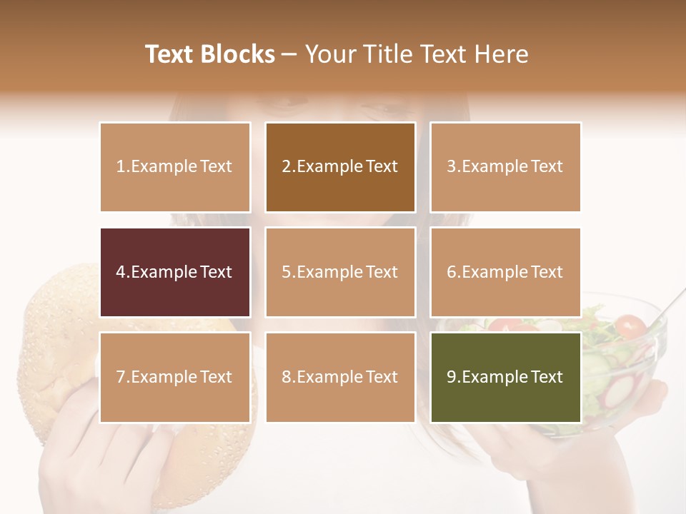 Adult Happiness Head PowerPoint Template