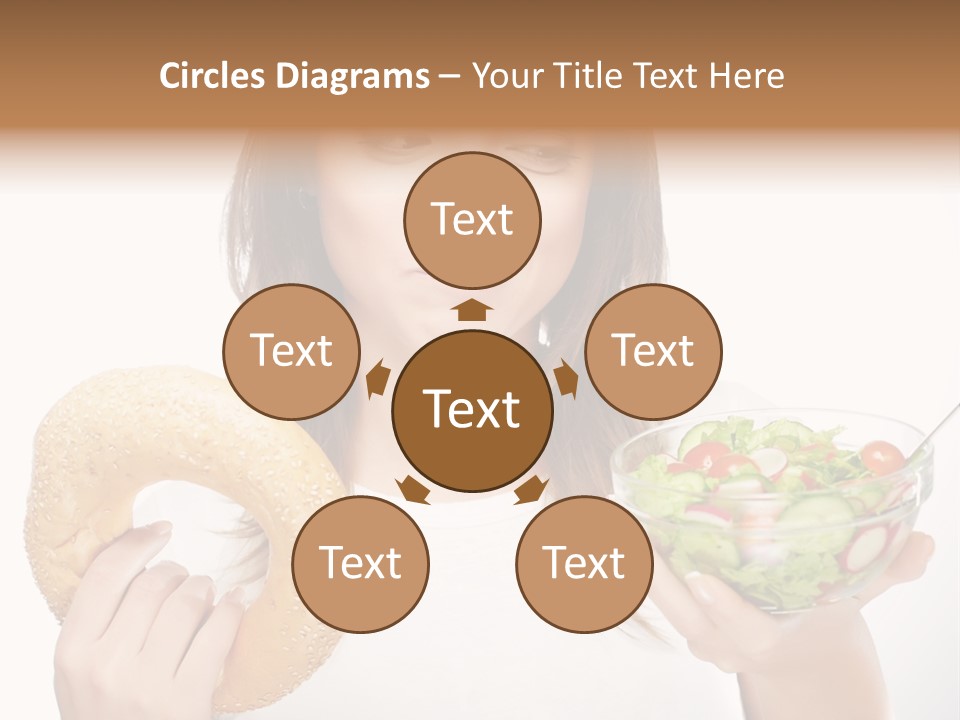 Adult Happiness Head PowerPoint Template