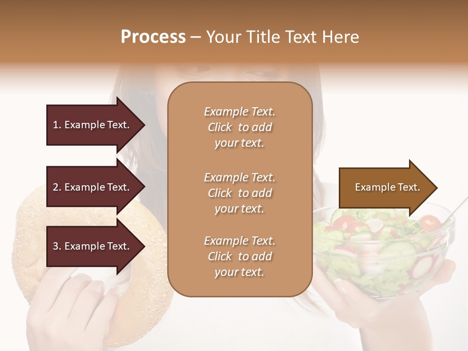 Adult Happiness Head PowerPoint Template