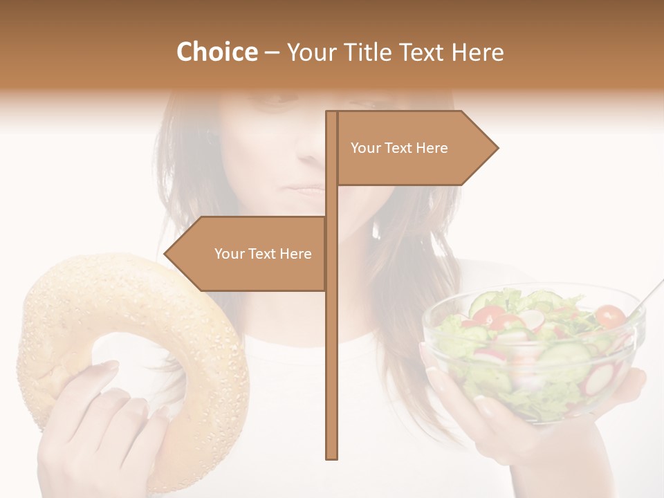 Adult Happiness Head PowerPoint Template