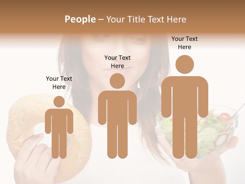 Adult Happiness Head PowerPoint Template