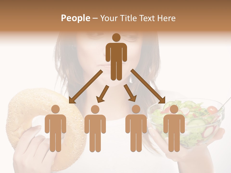 Adult Happiness Head PowerPoint Template