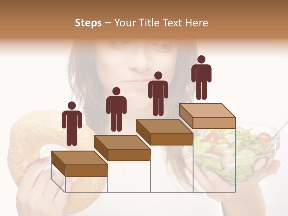 Adult Happiness Head PowerPoint Template