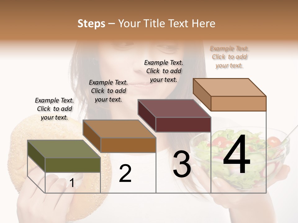 Adult Happiness Head PowerPoint Template