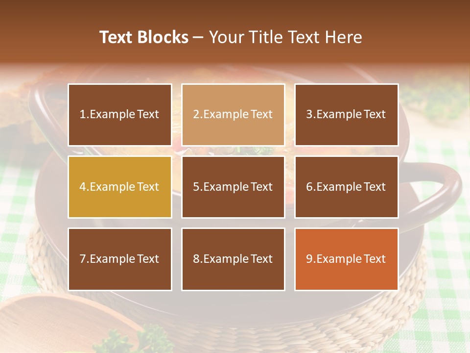 Parsley Red Potato PowerPoint Template