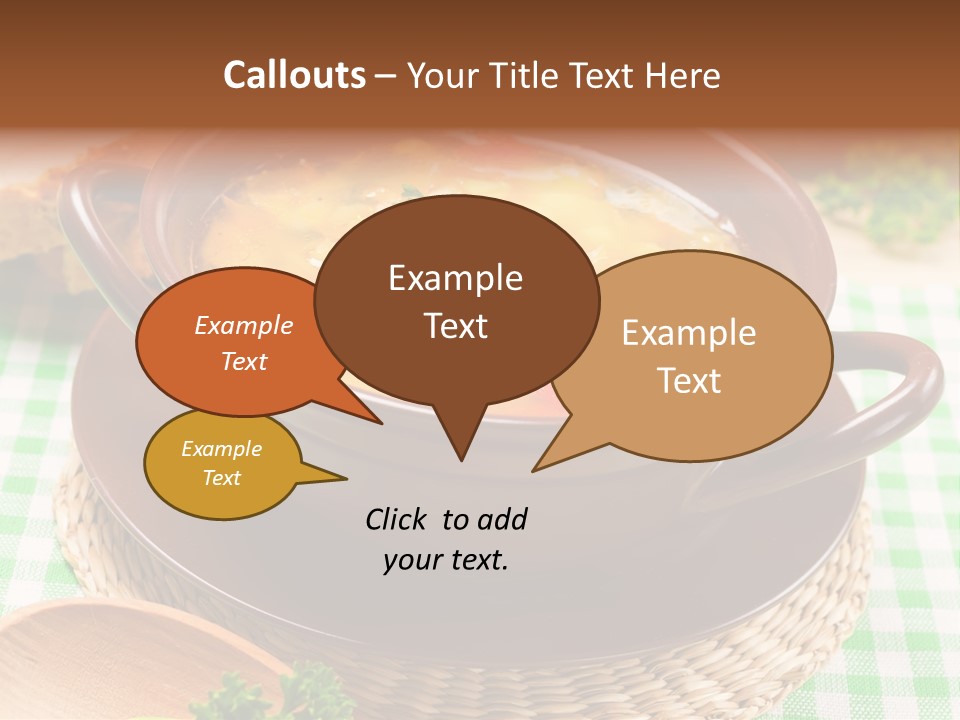 Parsley Red Potato PowerPoint Template