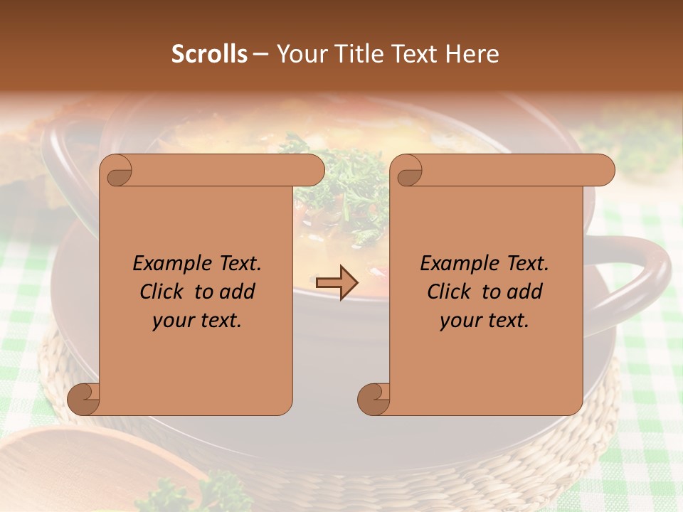 Parsley Red Potato PowerPoint Template