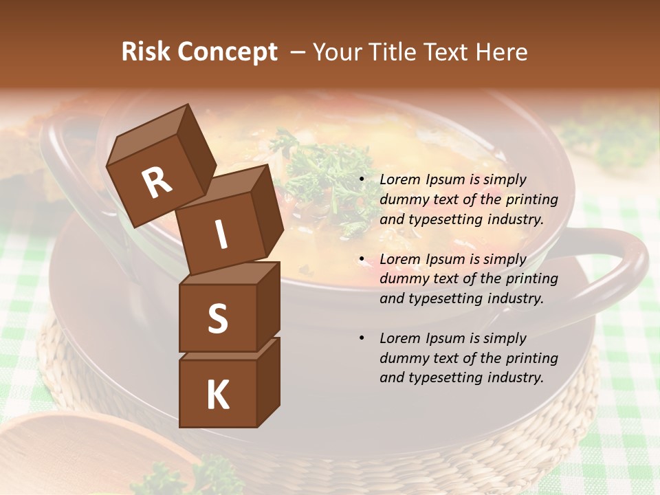 Parsley Red Potato PowerPoint Template