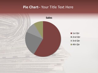 Editorial Background Journalistic PowerPoint Template