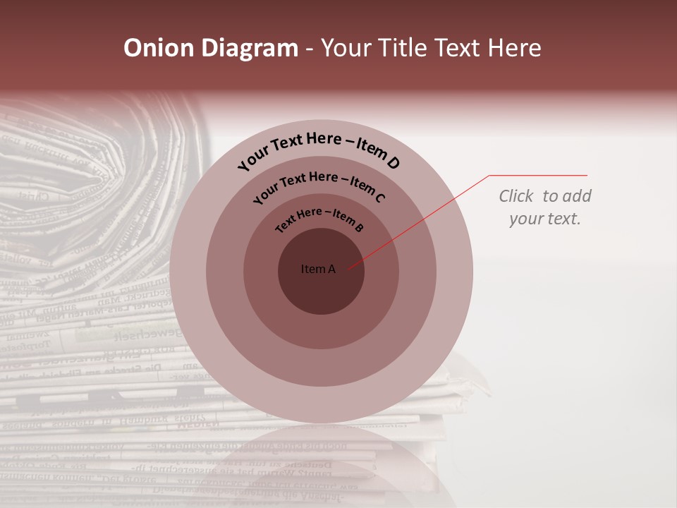 Editorial Background Journalistic PowerPoint Template