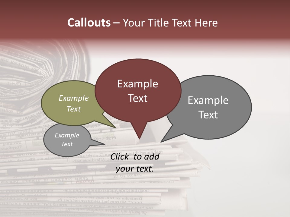 Editorial Background Journalistic PowerPoint Template