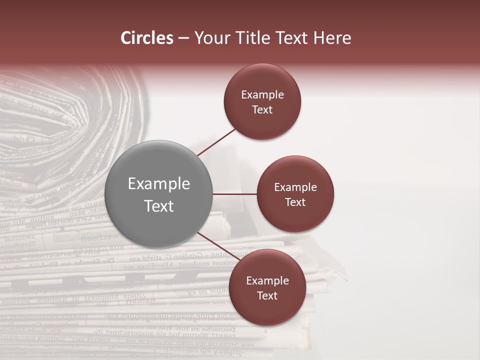 Editorial Background Journalistic PowerPoint Template