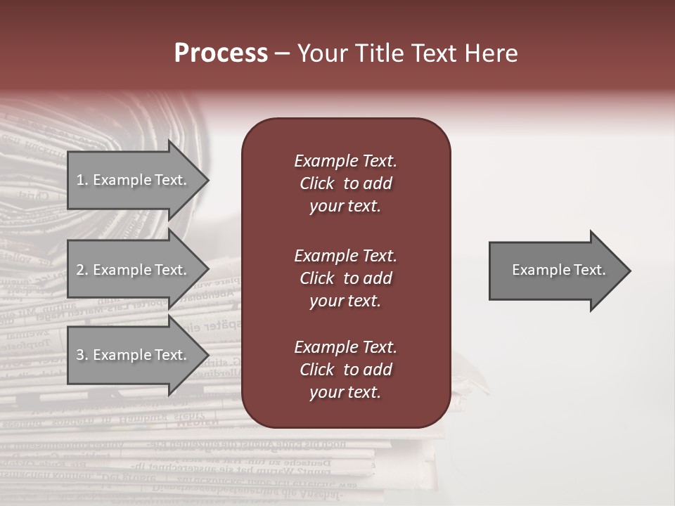 Editorial Background Journalistic PowerPoint Template