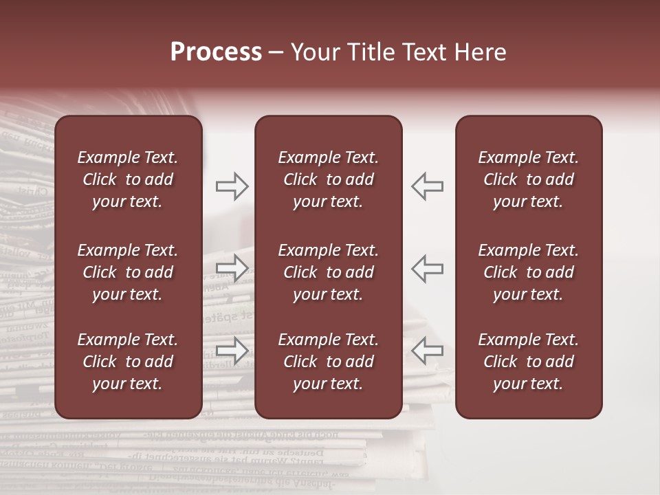 Editorial Background Journalistic PowerPoint Template