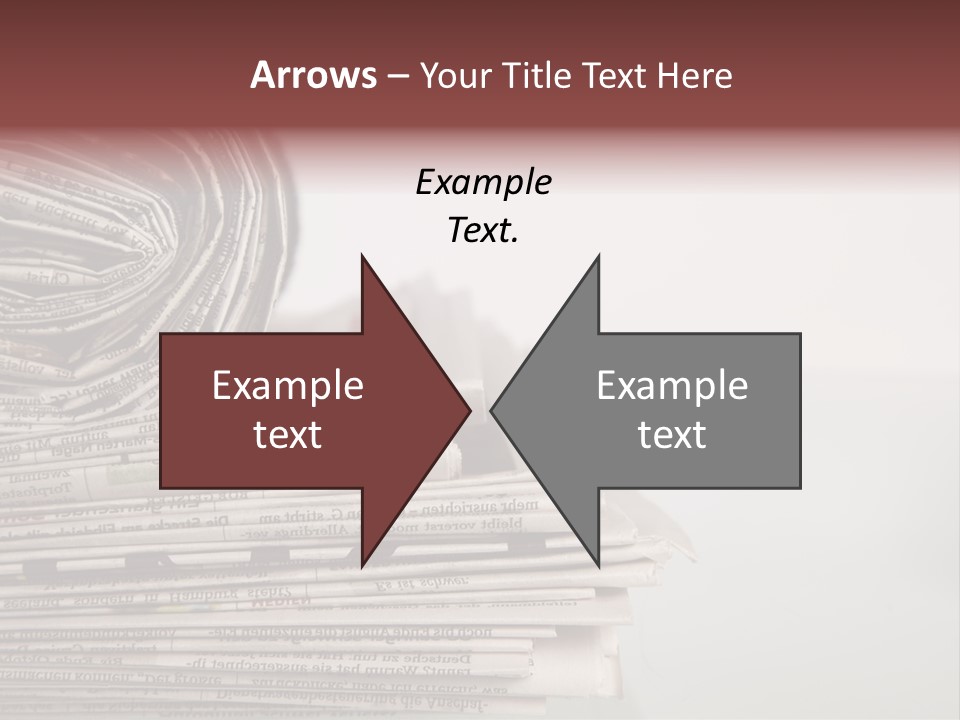 Editorial Background Journalistic PowerPoint Template