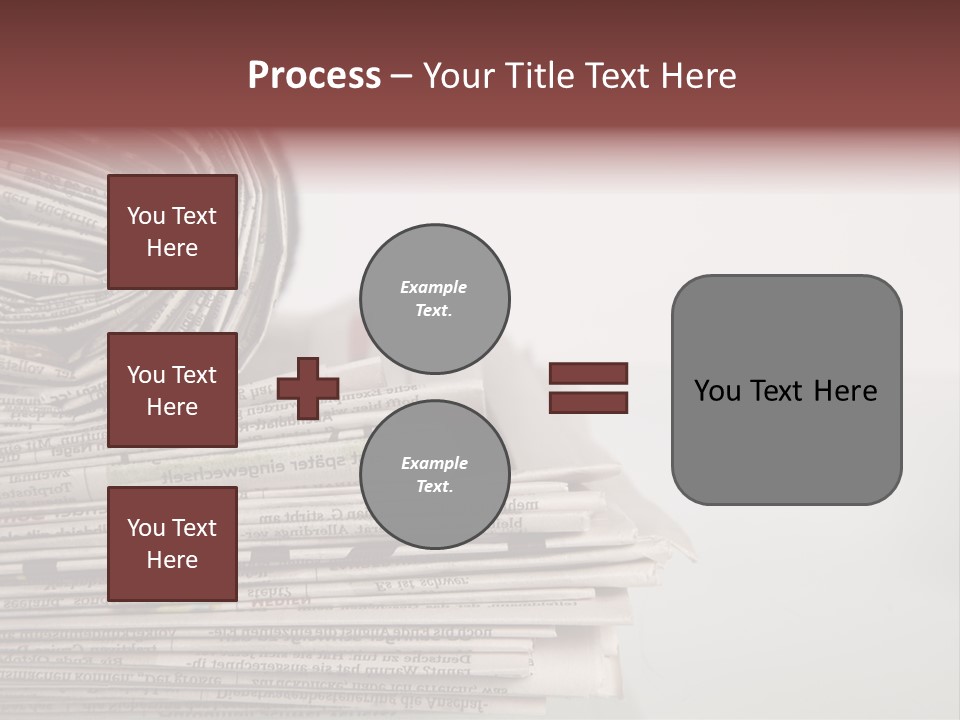 Editorial Background Journalistic PowerPoint Template