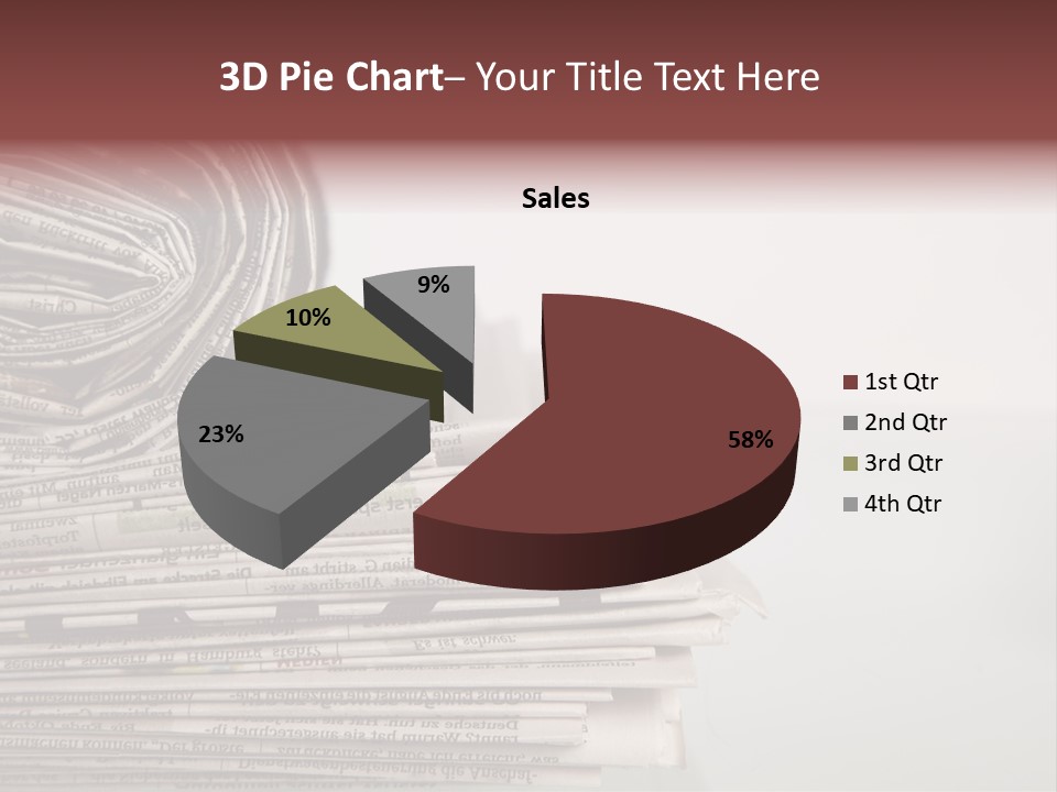 Editorial Background Journalistic PowerPoint Template